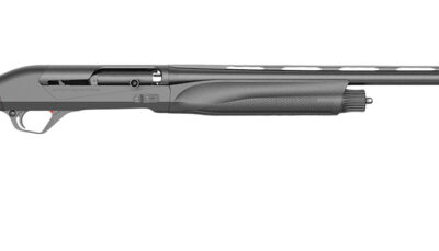 Retay USA BACEBLK28 Ace  Full Size 20 Gauge Semi-Auto 3" 3+1 28" Extra Black Vent Rib Barrel, Drilled & Tapped Steel Receiver, Adj Shim Black Synthetic Stock, Ambidextrous