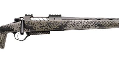 Seekins Precision 0011710227-F Havak PH3 6.5 Creedmoor 24" Black Fluted Threaded Barrel, Black Picatinny Rail Steel Receiver, Adj Cheek Riser Mountain Shadow Synthetic Stock