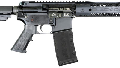 Black Rain Ordnance  Spec15  5.56 NATO 30+1 10.50" Black Nitride Steel Barrel, 10" M-LOK Handguard, Black Anodized Aluminum Picatinny Rail Receiver, Tactical SBA3 Brace, Black G.I. Grip