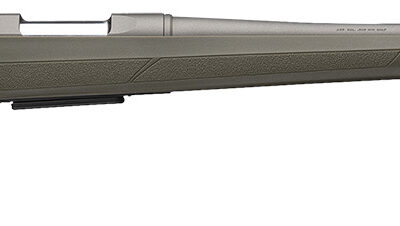 Browning 035842229 AB3  300 Win Mag 3+1 26" Tungsten Cerakote Threaded Sporter Barrel, & Drilled & Tapped Steel Receiver, Fixed w/Textured Grip Panels OD Green Composite Stock