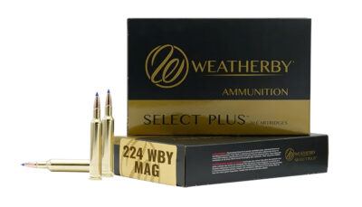 Weatherby M22437HCB   224WthbyMag 37gr Hammer Custom 20 Per Box/10 Case