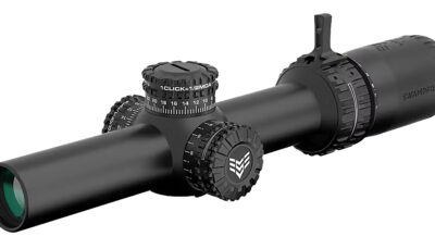 Swampfox Optics ARH11024M Arrowhead  Black 1-10x24mm 30mm Tube Guerrilla Dot MOA Red Reticle