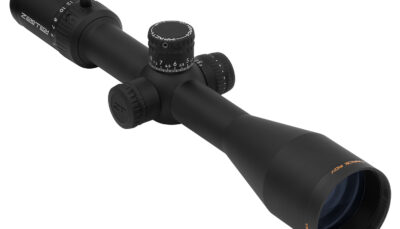 Zero Tech Optics TR4245F-IR Trace Advanced Black 4-24x 50mm 30mm Tube Illuminated RMG FFP Reticle