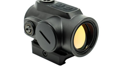 Zero Tech Optics TRRD125 Trace  Black 1x 25mm 2 MOA Red Dot Reticle