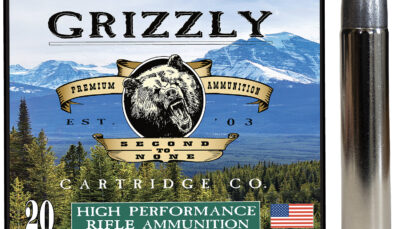 Grizzly Ammo GC45/70+P8   45-70Gov+P 460gr Wide Long Nose Gas Check 20 Per Box/10 Case