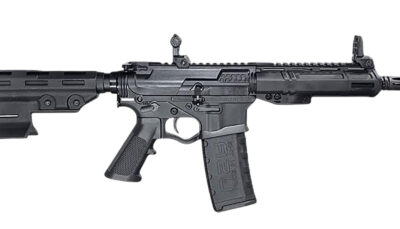 ATI ATIGAX5567MLTB Alpha Maxx  5.56 NATO 30+1 7.50" Black Barrel, Black Polymer Receiver w/Picatinny Rail, M-LOK Handguard, Black Polymer Blade, A2 Grip
