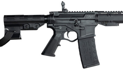 ATI ATIGAX3007MLTB Alpha Maxx  300 Blackout 30+1 7.50" Black Threaded Barrel, Black Receiver w/Picatinny Rail, M-LOK Handguard, A2 Grip, Polymer Blade
