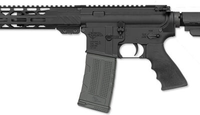 Rock River Arms BLK2142 LAR-15M RRAGE 300 AAC Blackout 30+1 10.50" Black Threaded Barrel, M-LOK Handguard, Black Aluminum Picatinny Rail Receiver, Black Polymer SB Tactical SBA3 Brace, Black A2 Grip