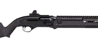 Langdon Tactical Tech LTT1301HZFRMBLK Beretta 1301  3" 7+1 18.50" Black Oxide Heat Shield Barrel, Black Aluminum Receiver, Black Magpul Polymer Stock, Modified Magpul Zhukov Forend