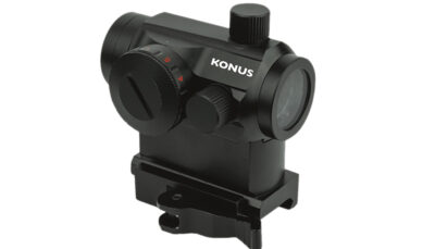 Konus  Pro Nuclear  Matte Black 1x22mm 3 MOA Red/Green Dot Reticle