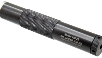 Hi-Point ILMAM22 AM-22  22 Cal 1" Black Aluminum/Stainless Steel 1/2"x28