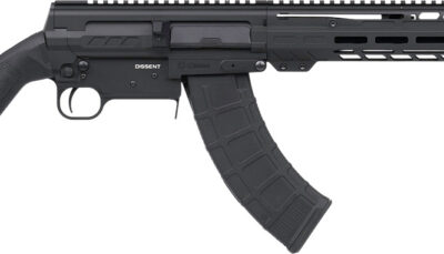 CMMG 86A950AAB Dissent BR47 7.62x39mm 10+1 16.10" Black Nitride Threaded Barrel, Black Armor Cerakote Aluminum Receiver w/Picatinny Rail, M-LOK Handguard, Magpul SGA Black Polymer Stock, Ambidextrous