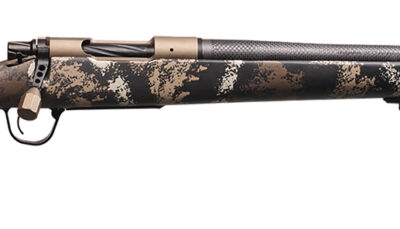 Christensen Arms 8010659100 Ridgeline FFT Sports South Exclusive 22 Creedmoor 4+1 20" Carbon Fiber Threaded Barrel, Burnt Bronze Cerakote Steel Drilled & Tapped Receiver, Fixed Carbon Fiber Stock