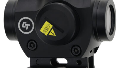 Crimson Trace 1244743 CTS-25  Black 4 MOA Red Dot Reticle, Includes Riser