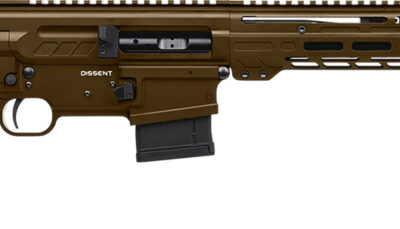 CMMG 55A520BMB Dissent BR4 5.56x45mm 10+1 16.10" Black Nitride Threaded Barrel, Midnight Bronze Cerakote Aluminum Receiver w/Picatinny Rail, M-LOK Handguard, Magpul Fixed Black Polymer Stock