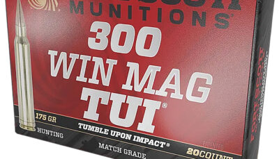 Fort Scott Munitions 300WM-175-SCV2 Tumble Upon Impact (TUI)  300WM 175gr Solid Copper Spun 20 Per Box/10 Case
