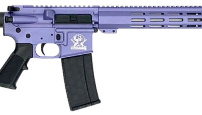 Great Lakes Firearms GL15223SSORC AR-15  223 Wylde 30+1 16" Black Nitride Threaded Barrel, Wild Orchid Cerakote Aluminum Receiver w/Picatinny Rail, M-LOK Handguard, Black Polymer Stock, Mil-Spec Grip