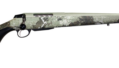 Tikka JRTXVA37124 T3x Lite 7mm PRC 3+1 24.40" Desert Verde Cerakote Fluted Threaded Barrel & Drilled & Tapped Receiver, Veil Alpine Fixed Synthetic Stock, Right Hand