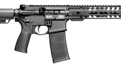 Patriot Ordnance Factory 2295 P15 Constable 300 Blackout 30+1 10.50" M-LOK Handguard, Black Anodized Aluminum Receiver w/Picatinny Rail, Black Polymer MFT Blade Stabilizer, MFT Grip