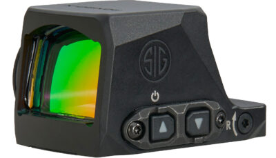 Sig Sauer Electro-Optics SORX1490 Romeo-X Enclosed Compact Black 1x24mm 6MOA Green Dot Reticle RX Footprint Mount