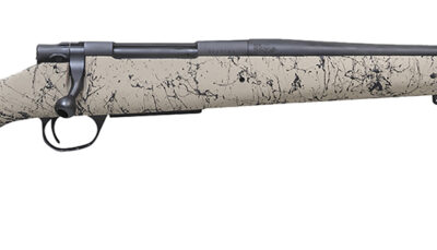 Howa HHSSL308TAN 1500 Superlite Gen2 Full Size 308 Win 3+1 20" Black Threaded Barrel, Matte Blue Steel Drilled & Tapped Receiver, Tan w/Black Webbing HS Precision Synthetic Stock, Right Hand