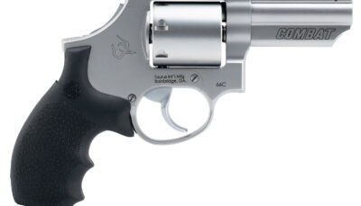 Taurus 2-66039C-HG 66C 357 Mag 7 Shot Stainless Steel Barrel, Frame & Cylinder, Black Hogue G10 Grip