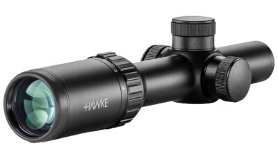 Hawke Sport Optics 14205 Vantage IR Riflescope Black 1-4x20mm 1" Tube Illuminated Red/Green Turkey DOT IR Reticle