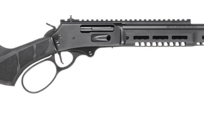 Smith & Wesson 14453 1854 Stealth Hunter 45-70 Gov 5+1 16.50" Black Armornite Threaded Barrel, Black Armornite Stainless Steel Receiver w/Picatinny Rail, M-LOK Forend, Black Fixed Synthetic Stock