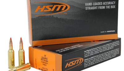 HSM 22ARC2N Varmint  22ARC 55gr V-Max 20 Per Box/25 Case