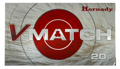 Hornady 83414 V-Match  22Creedmoor 69gr ELD-VT 20 Per Box/10 Case