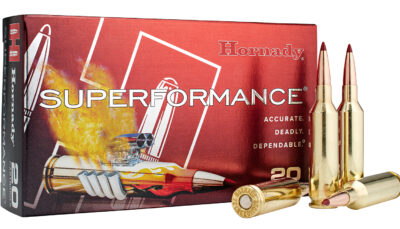 Hornady 83413 Superformance  22Creedmoor 65gr CX 20 Per Box/10 Case