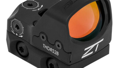 Zero Tech Optics THDRS28L Thrive HD w/Low Mount Black 1x28mmx20mm, 3 MOA Red Dot Reticle Picatinny Rail/RMR Footprint Mount