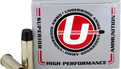 Underwood Ammo 723 Gas Check  44RemMag 305gr Hard Cast Long Wide Nose 20 Per Box/10 Case