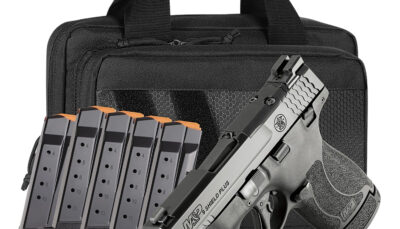 S&W M&P9SHLD+ 14724 9M OR TS CARRY ON BUNDLE