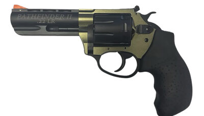 Charter Arms 52236 Pathfinder II Small Frame 22 LR 8 Shot 3.50" Black Passivate Steel Barrel & Cylinder, OD Green Aluminum Frame, Black Rubber Grip, Exposed Hammer
