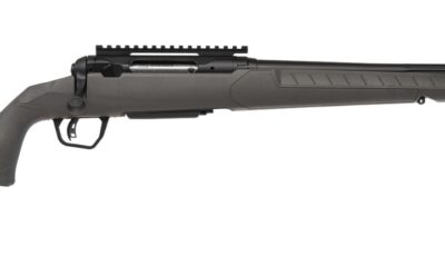 Savage Arms 32405 110 Trailblazer 243 Win 4+1 20" Fluted Barrel, Flat Dark Gray Adj LOP Synthetic Stock, Right Hand