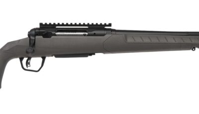 Savage Arms 32407 110 Trailblazer 6.5 Creedmoor 4+1 20" Fluted Barrel, Flat Dark Gray Adj LOP Synthetic Stock, Right Hand