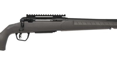 Savage Arms 32424 110 Trailblazer 7mm Rem Mag 3+1 22" Fluted Barrel, Flat Dark Gray Adj LOP Synthetic Stock, Right Hand