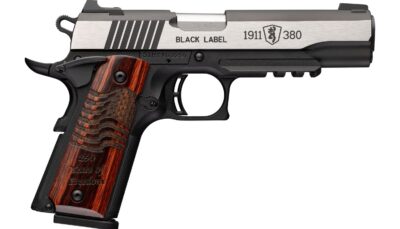 Browning 051124492 1911 Black Label Medallion Pro 250 Full Size Frame 380 ACP 8+1 4.25"