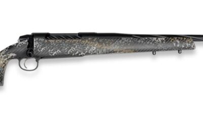 Weatherby 3WAST25RWR4B 307 Alpine ST 25 WBY RPM 4+1 22" +2" Graphite Black Cerakote Spiral Fluted Threaded Barrel, Steel Drilled & Tapped Receiver, Carbon Fiber w/Gray, Light Gray & Gold Sponge Accent