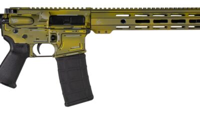 Shark Coast Tactical SCC101921BAZJ Bazooka Joe 5.56 NATO 30+1 16" Black Melonite Threaded Barrel, Aluminum Receiver w/Picatinny Rail, M-LOK Handguard, Magpul MOE SL Black Polymer Stock, Magpul MOE Gri