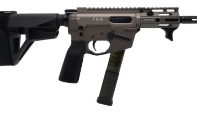 FREEDOM ORDNANCE FX9P4E-FDE 9MM 4" SBA5 BRACE
