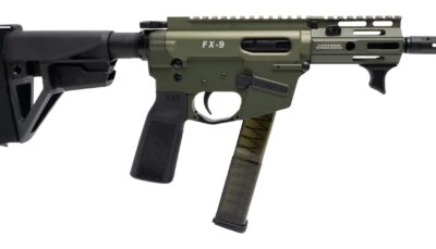 FREEDOM ORDNANCE FX9P4E-ODG 9MM 4" SBA5 BRACE