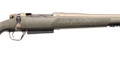 Christensen Arms 801-15036-03 Evoke 7mm BC 4+1 20" Burnt Bronze Cerakote Threaded Barrel, Burnt Bronze Cerakote Drilled & Tapped Receiver, Picatinny Rail Forend, OD Green Fixed Polymer Stock