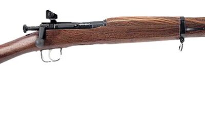 Crickett KSA1903 Mini 1903-A3 Springfield Replica Youth 22 LR 16.50" Black Threaded Barrel & Receiver, Walnut Fixed Stock
