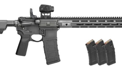 Springfield Armory STV916556BLCV2B5PAC SAINT Victor V2 Gear Pac 5.56 NATO 10+1 16" Black Melonite Barrel, Black Hardcoat Anodize Aluminum Receiver w/Picatinny Rail, M-LOK Handguard, B5 Enhanced SOPMOD