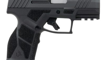 Taurus 1-GX2P931 GX2 T.O.R.O. Compact 9mm Luger 13+1 3.38" Stainless Steel Barrel, Matte Black Alloy Steel Optic Ready/Serrated Slide, Matte Black Stainless Steel Frame w/Picatinny Rail, RMSc Footprin