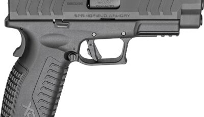 Springfield Armory XDME94510BHCOSP15 XD-M Elite OSP 10mm Auto 15+1 4.50" Black Melonite Black Steel Match Grade Barrel & Optic Ready/Serrated Slide, Black Polymer Frame w/Picatinny Rail, Black Polymer