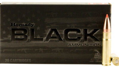 Hornady 80873 Black  300Blackout 110gr Hornady V Max 20 Per Box/10 Case