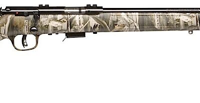 Savage Arms 96711 93R17 Camo Full Size 17 HMR 5+1 21" Matte Black Button Rifled Barrel, Matte Black Drilled & Tapped Carbon Steel Receiver, Next G-1 Fixed Synthetic Stock, Right Hand